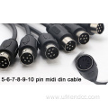 S-Video Power Din 6Pin Signal Extension Cable Midi